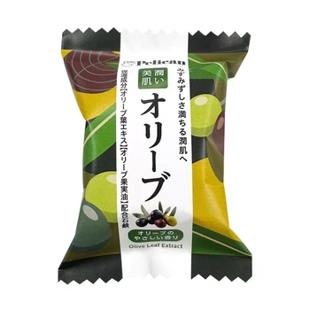 PELICAN Olive мыло с экстрактом листьев оливы и масла плодов оливы, 80 гр