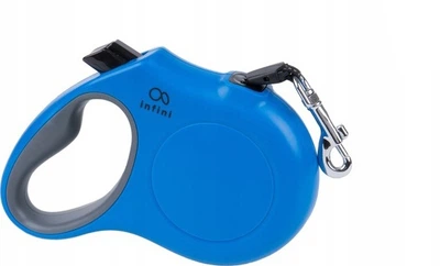 Smycz automatyczna Amiplay Infini Freedom M 5 m Niebieska (5907563279520)