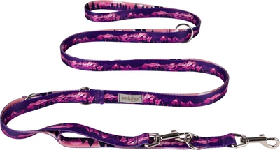 Smycz regulowana Amiplay BeNature 8 w 1 S 200 - 400 cm Mountains (5907563305854)