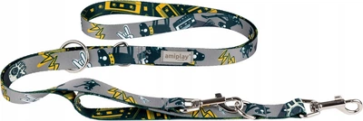 Регульований повідець Amiplay Amik 7 в 1 M 100 - 200 см DirtyDog (5907563309111)