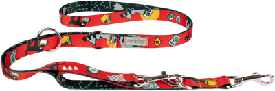 Регульований повідець Amiplay Amik 7 в 1 L 100 - 200 см TravelDog (5907563309180)