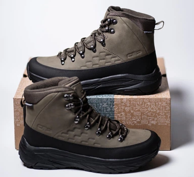 Мужские зимние термо ботинки с мембраной CMP DYPSIE MID LIFESTYLE SHOES WP 3Q83257-02QU 43 28 см (11310405)