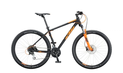 Велосипед KTM CHICAGO DISC 29", рама XL, черно-оранжевый , 2020