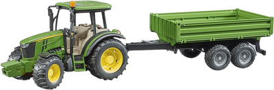 Трактор Bruder John Deere 5115 M із причепом (2108_3)
