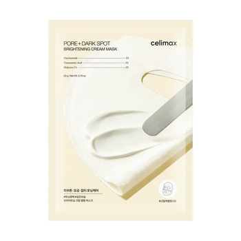 Кремова маска Celimax Pore+Dark Spot Brightening Cream Mask з ніацинамідом та керамідами 20 г
