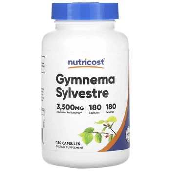 Джимнема 3500 мг Nutricost Gymnema sylvestre 180 капсул