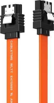 Кабель CABLETIME SATA 3.0 0.5 м (CAS2E) (CA915897)