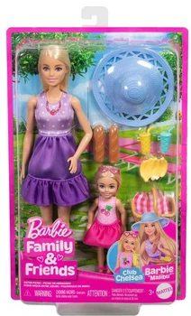 Ігровий набір Barbie Family & Friends Малібу та Челсі JBF43