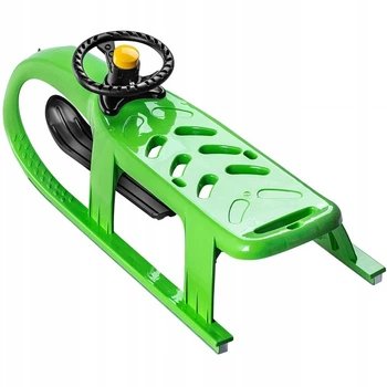 Sanki plastikowe Kadax z kierownicą sterowane ślizg K6413 (5903699455579)