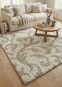 Килим з високим ворсом Loca 9161A cream 1.50x3.00
