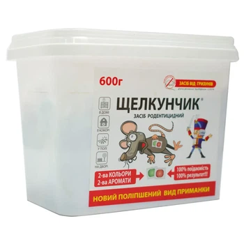 Готова принада від щурів та мишей Лукчик 600г