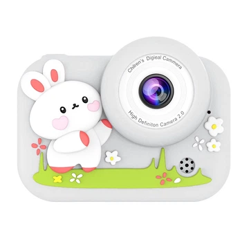 Детский фотоаппарат M03 RABBIT Full HD возраст от 3 до 8 лет Белый
