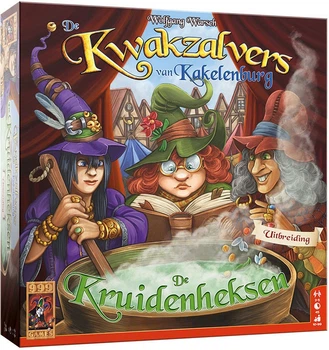 Gra planszowa 999 Games The quacks of Quedlinburg: The herb witches expansion (edycja holenderska) (8719214426781)