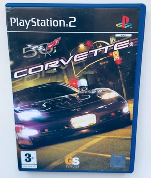 Диск для PlayStation 2 - Corvette, английская версия, Б/У