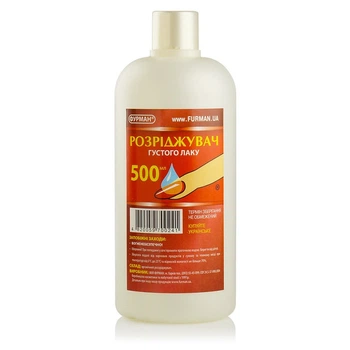 Разбавитель для лака Furman 500 мл Прозрачный (Арт 367)