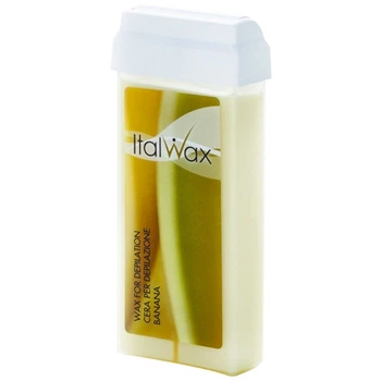 Воск для депиляции ItalWax в кассете Банан 100 мл Желтый (Арт 279)