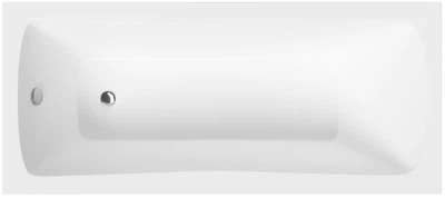 Ванна акриловая Helmken Luna 150x70 см (3692591FG9) комплект 3 в 1: прямоугольная ванна, ножки и Белая фронтальная панель