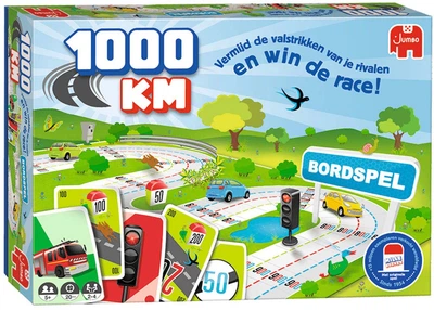 Настільна гра Jumbo 1000KM (англійське видання) (8710126199008)