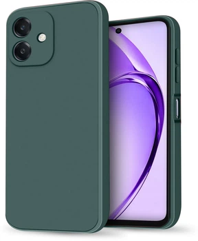 Силиконовый чехол HardCorner OPPO A3x (с микрофиброй) Green (39715-08)