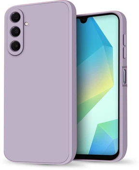 Силиконовый чехол HardCorner Samsung Galaxy A16 A165 (с микрофиброй) Lilac (39721-3B)