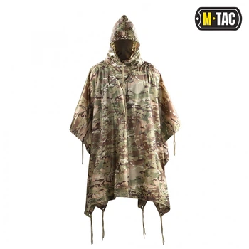Тактичне пончо M-Tac. Мультикам
