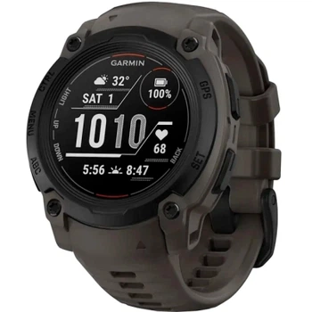 Смарт-годинник Garmin Instinct E, 40 mm, Black Bezel with Charcoal Band, GPS смарт-годинник (010-02932-00)