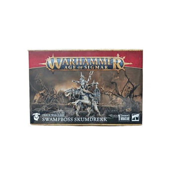 Набор миниатюр Swampboss Skumdrekk от Warhammer Age of Sigmar.
