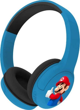 Навушники OTL Super Mario Core Kids Wireless Blue/Black (5055371627993)