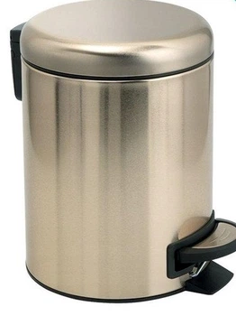 Kosz na śmieci Gedy POTTY Soft Close 3 l Złoty mat (8003341112519)