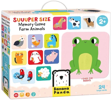Настільна гра Banana Panda Large Memory Game: Farm Animals (5902983491224)