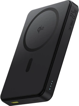 УМБ Baseus Airpow 2 MagSafe 10000 мА*ч 22.5 Вт Black (6932172676995) (955555913565436) - Уцінка