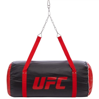 Мешок боксерский Апперкотный UFC PRO UHK-75101 Диаметр: 46 см. Вес: 25 кг. Цвет: черный - красный, Материал: Поливинилхлорид (PVC).