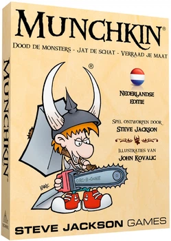 Настільна гра Asmodee Munchkin (голландське видання) (8717371240042)