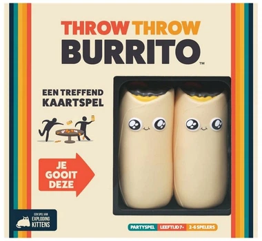 Настільна гра Asmodee Throw Throw Burrito (голландське видання) (810083040196)