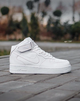 Кросівки чоловічі NK Force 1 Hight 40 (25.5 см) White (арт 1297)