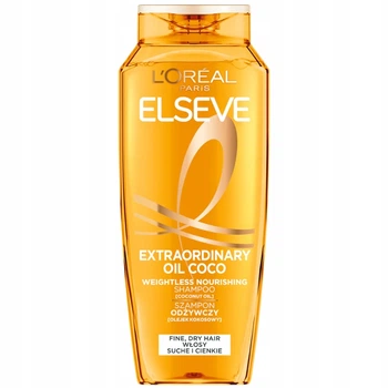 Шампунь L'Oreal Paris Elseve Чарівна сила олій з кокосовою олією легкий живильний для сухого та нормального волосся 400 мл (3600523629640)