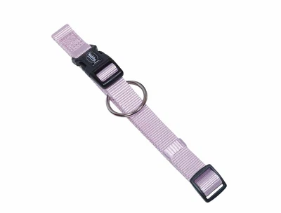 Ошейник для собак с пластиковым фастексом Classic Collar Nobby XS-S: 10 мм, ОШ 20-35 см Сиреневый