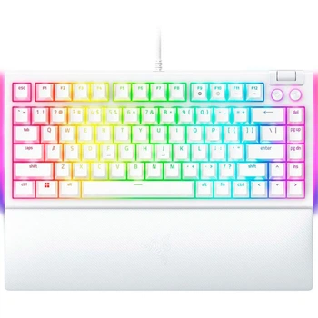 Клавиатура механическая RAZER BlackWidow V4 75%, White (RZ03-05001700-R3M1)