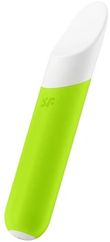 Віброкуля Satisfyer Ultra Power Bullet 7 13.5 х 2.4 см Зелена (4061504007694)