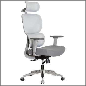 Крісло Mealux D1 Air Fabric Grey (арт. HF-D1 F/G)