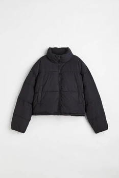 Куртка демісезонна жіноча H&M 202453-4 M(170/96) чорний (2000004784522)