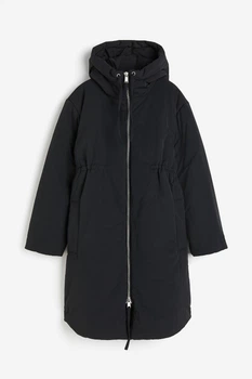 Куртка демісезонна жіноча H&M 202445-4 L(175/104) чорний (2024450005)