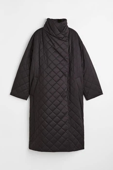 Куртка демісезонна жіноча H&M 202462-4 XS(160/80) чорний (2000004784782)