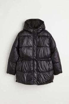 Куртка демісезонна жіноча H&M 202456-4 L(175/104) чорний (2024560005)