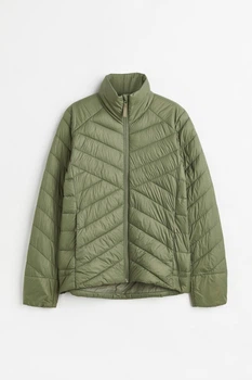 Куртка демісезонна жіноча H&M 205735-4 S(165/88) хакі (2057350003)