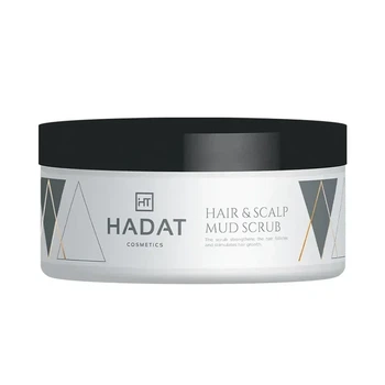Очищаючий скраб на основі солей HADAT hair & scalp mud scrub 300 ml
