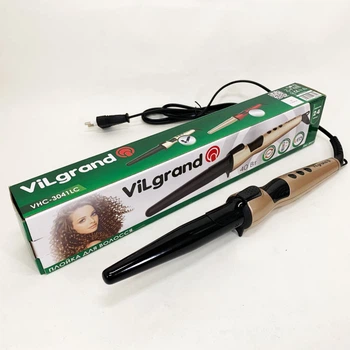 Плойка конусна ViLgrand VHC-3041LC. Колір: золотий