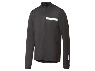 Велокуртка Softshell / Софтшелл для мужчины Crivit Dope Dyed 387296 M Черный