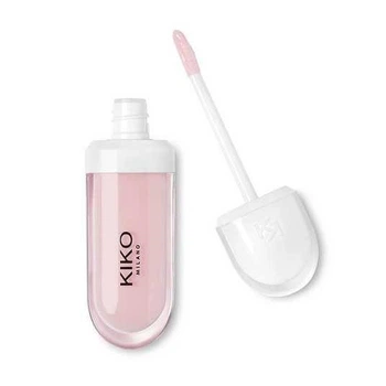 Блеск крем для губ с эффектом увеличения объема Kiko Milano Lip Volume Plumping Effect Lip Cream 01 Tutu Rose