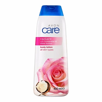 Лосьон для тела Avon Care «Сияние» с розовой водой и маслом ши 400 мл Radiant with Rosewater & Shea Butter, Body Lotion, all skin types